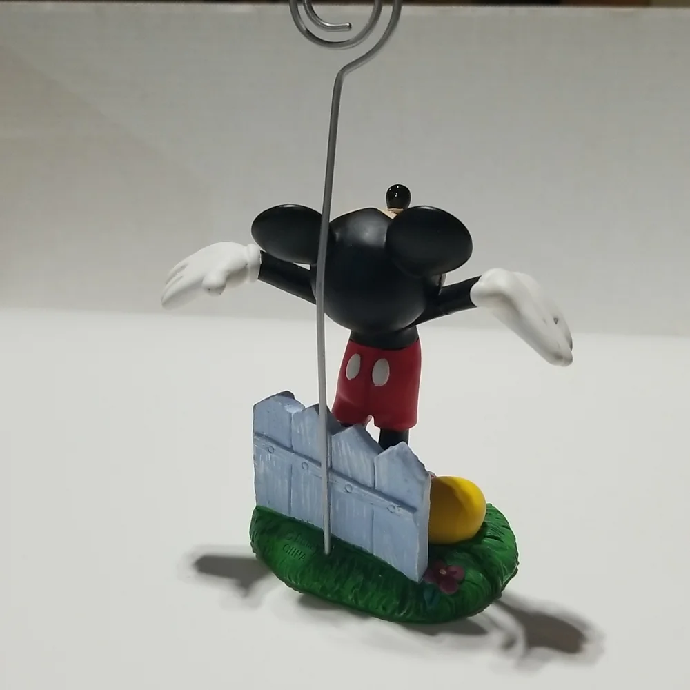Disney Store Mickey Mouse Photo Note Sign Holder Picture Card Souvenir Figure